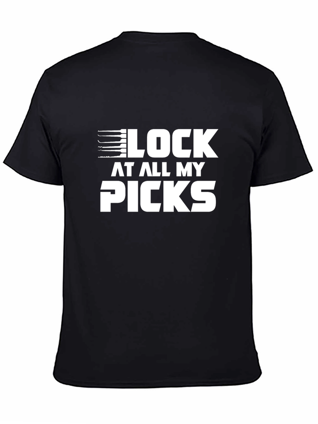 Lock Picks Novelty Graphic T-Shirt