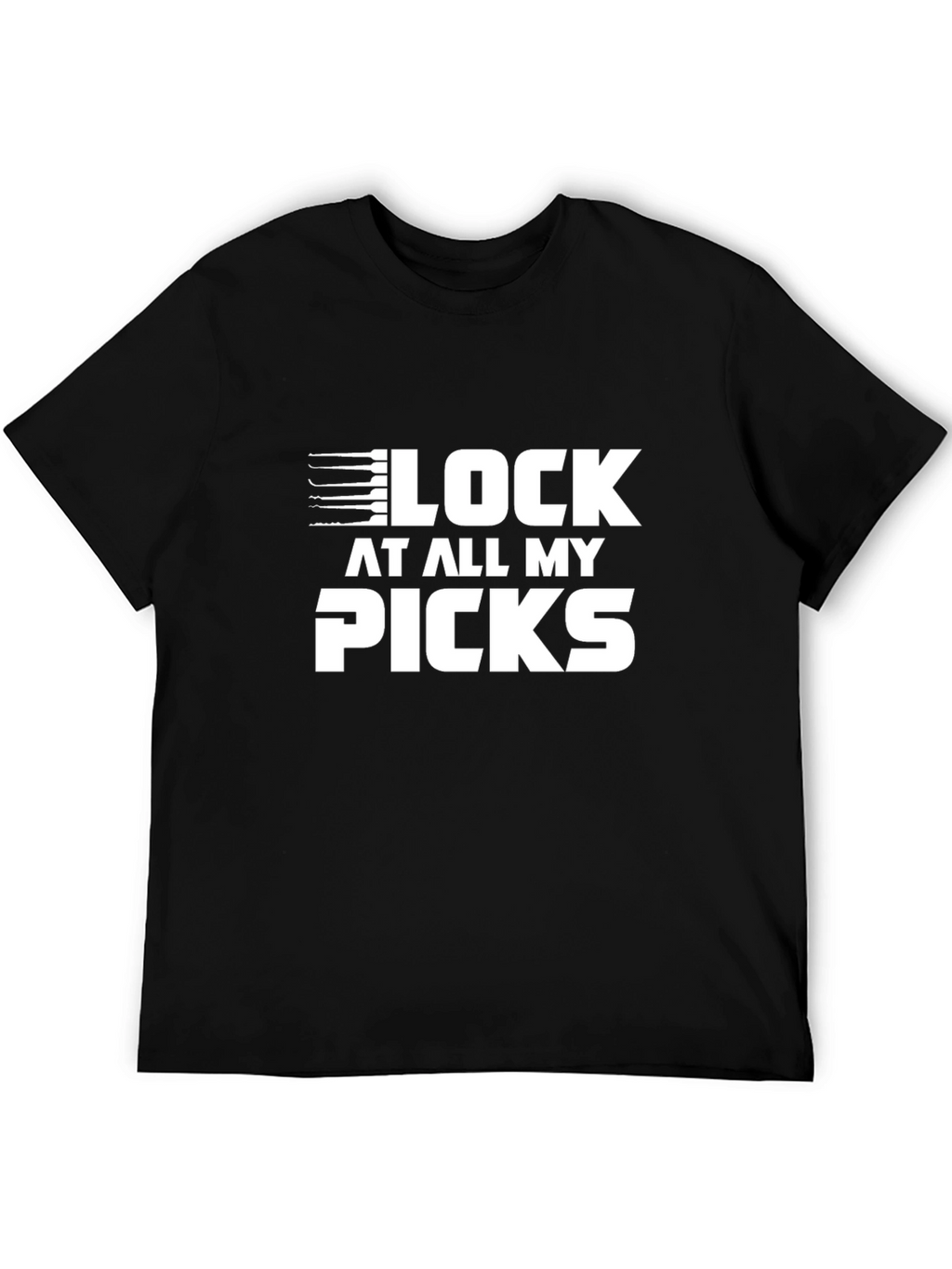 Lock Picks Novelty Graphic T-Shirt