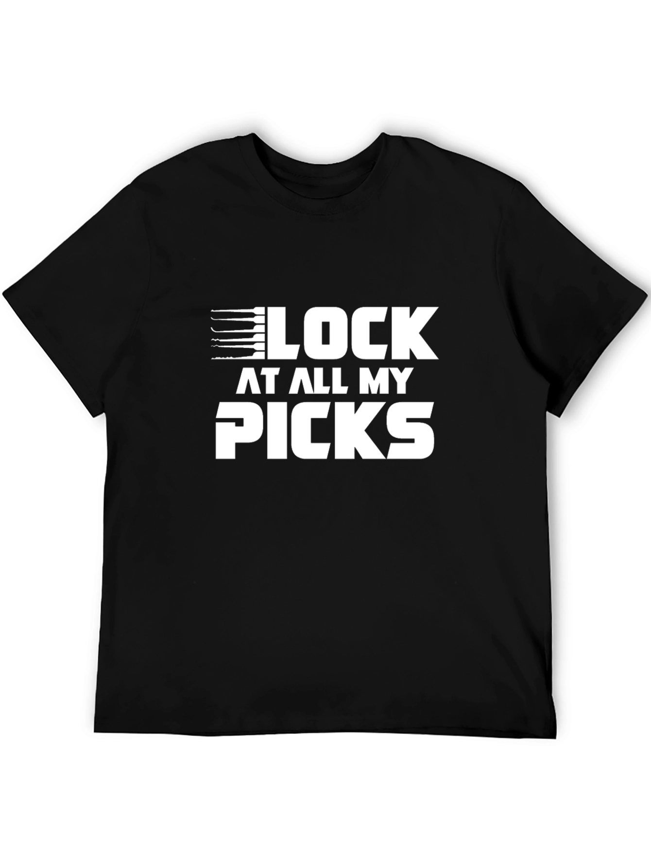 Lock Picks Novelty Graphic T-Shirt