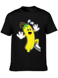 Banana Ice Skating T-Shirt - Fun & Unique Design