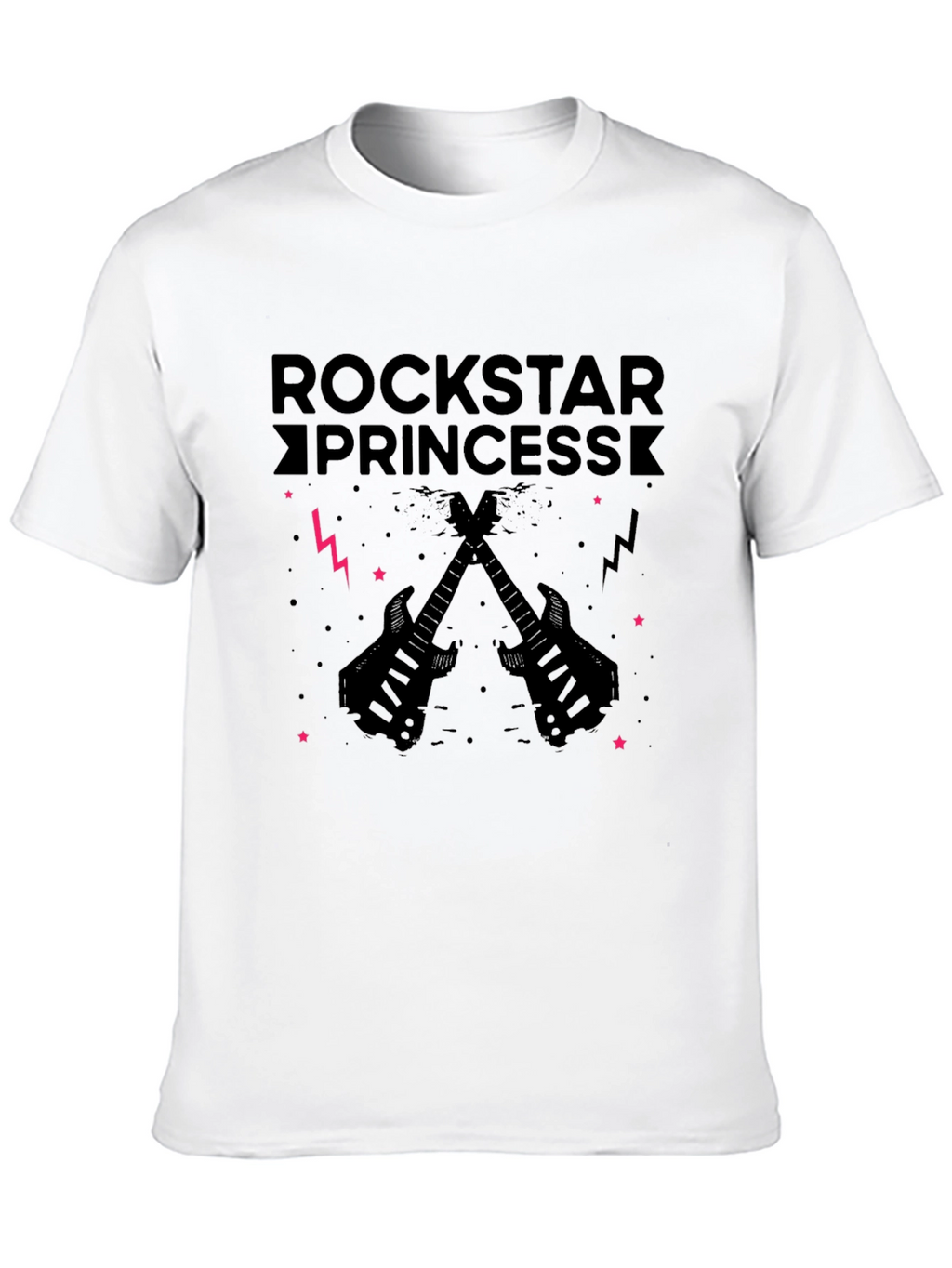 Rockstar Princess T-Shirt - Black Graphic Tee