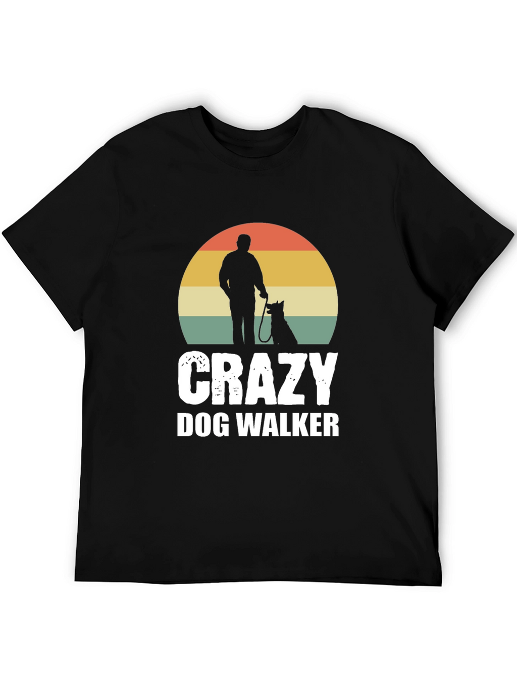 Crazy Dog Walker Graphic Tee