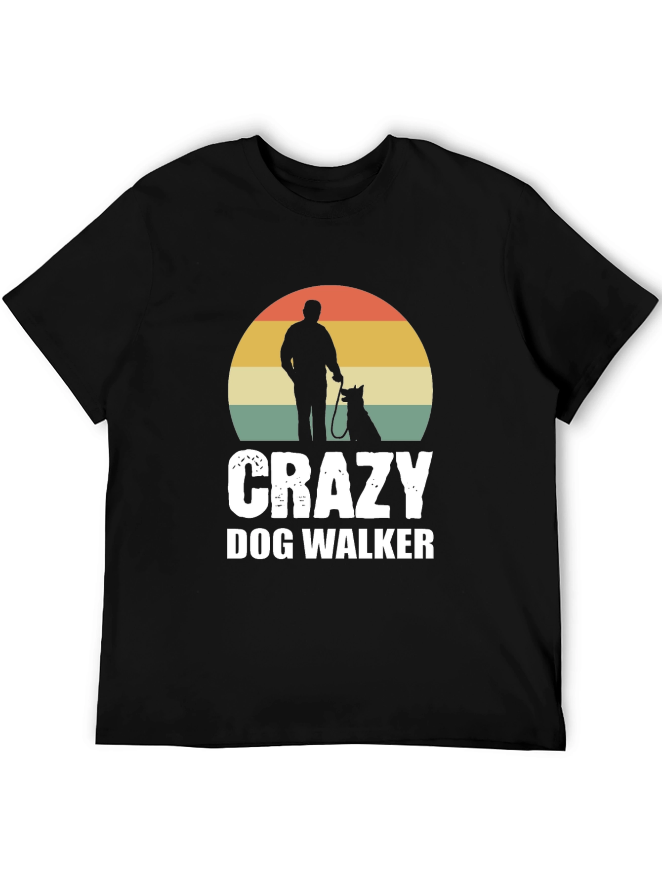 Crazy Dog Walker Graphic Tee