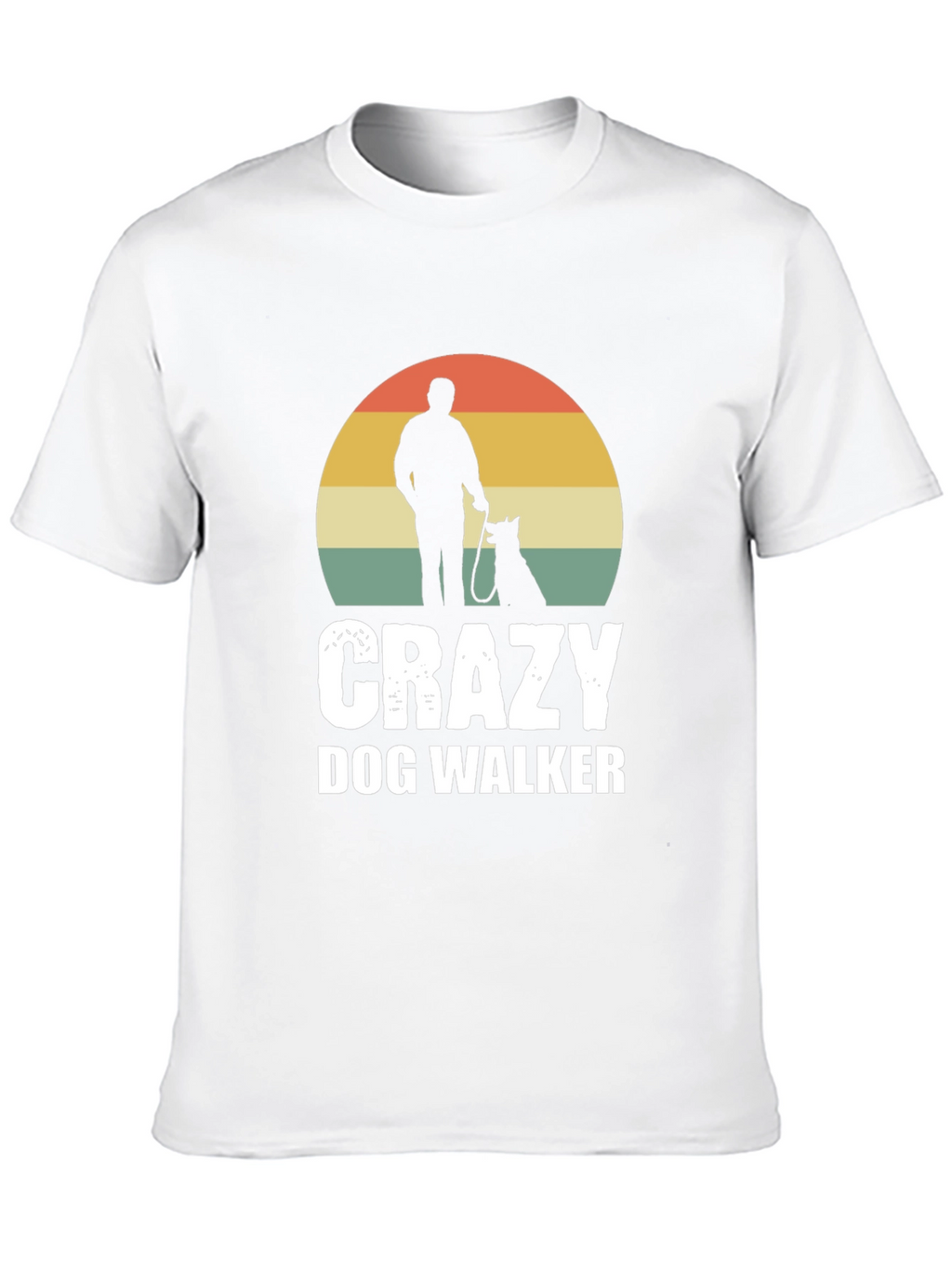 Crazy Dog Walker Graphic Tee