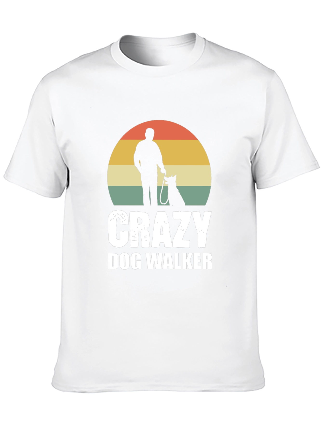 Crazy Dog Walker Graphic Tee