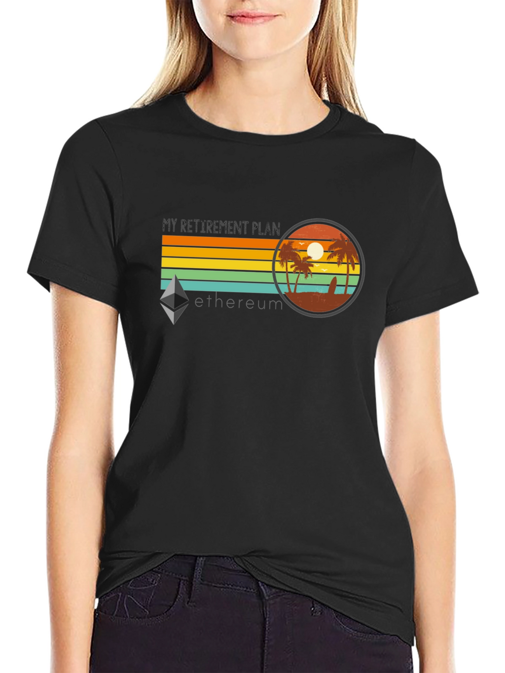 Ethereum Retirement Plan Graphic T-Shirt