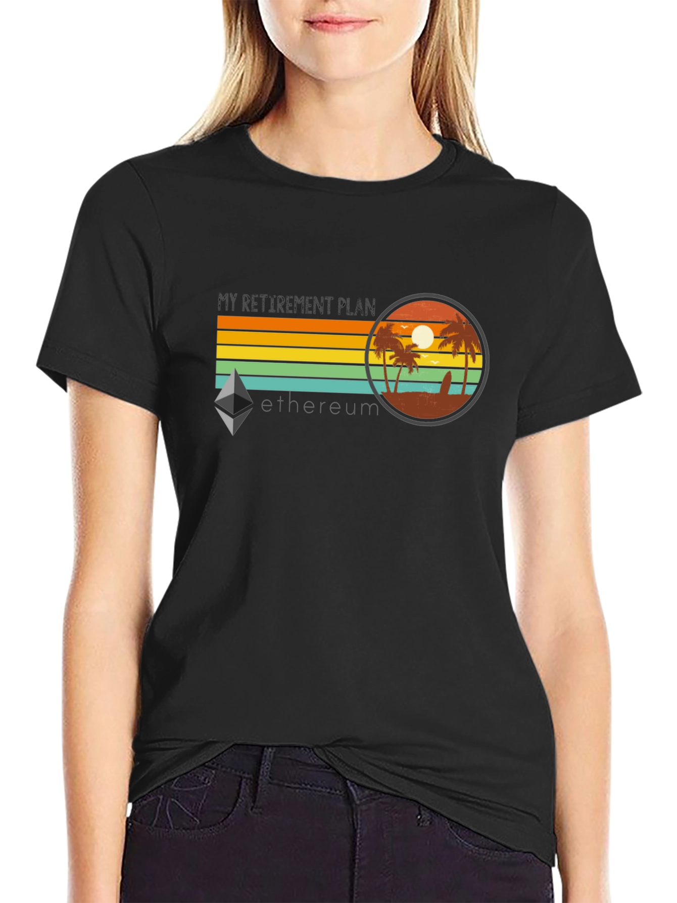 Ethereum Retirement Plan Graphic T-Shirt