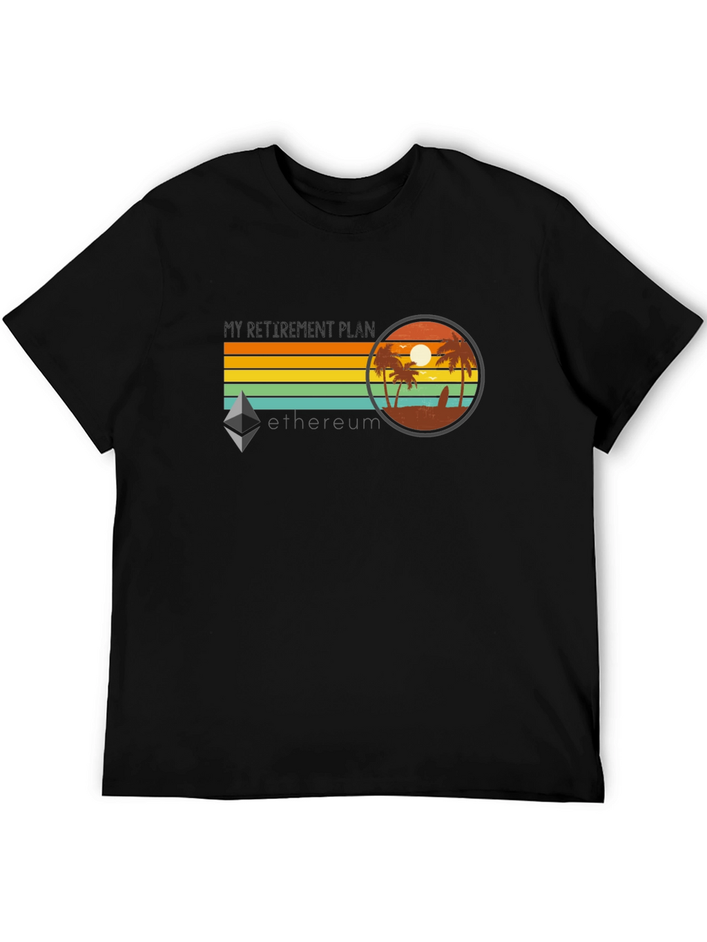 Ethereum Retirement Plan Graphic T-Shirt