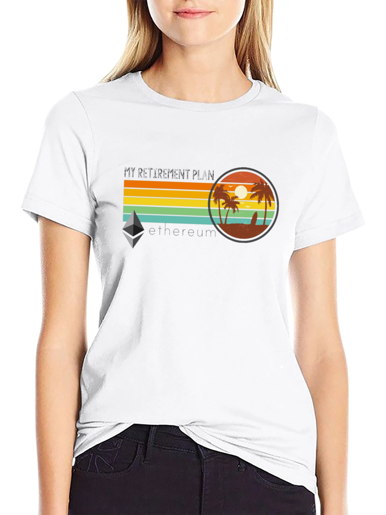 Ethereum Retirement Plan Graphic T-Shirt