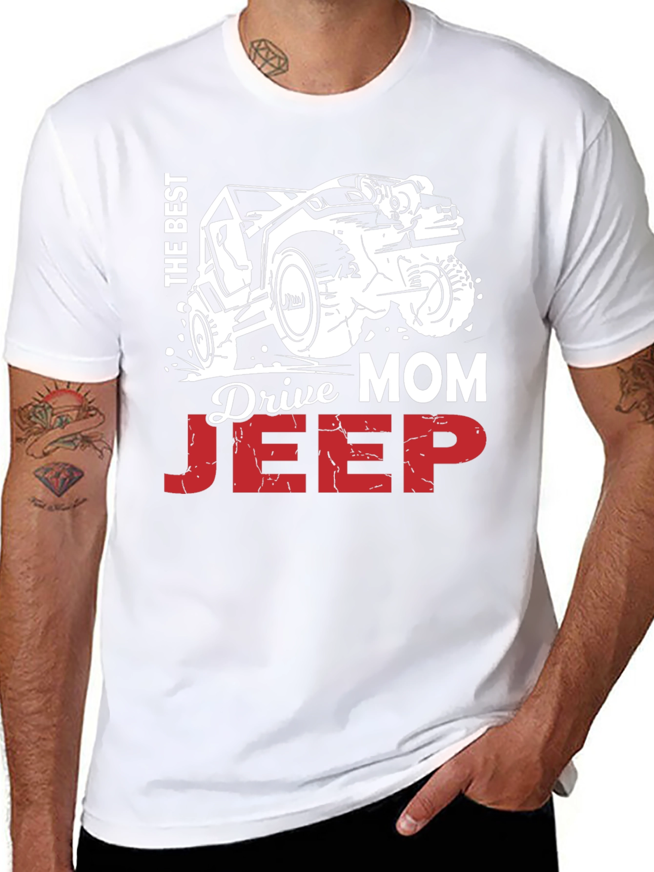 The Best Mom Drives a Jeep T-Shirt