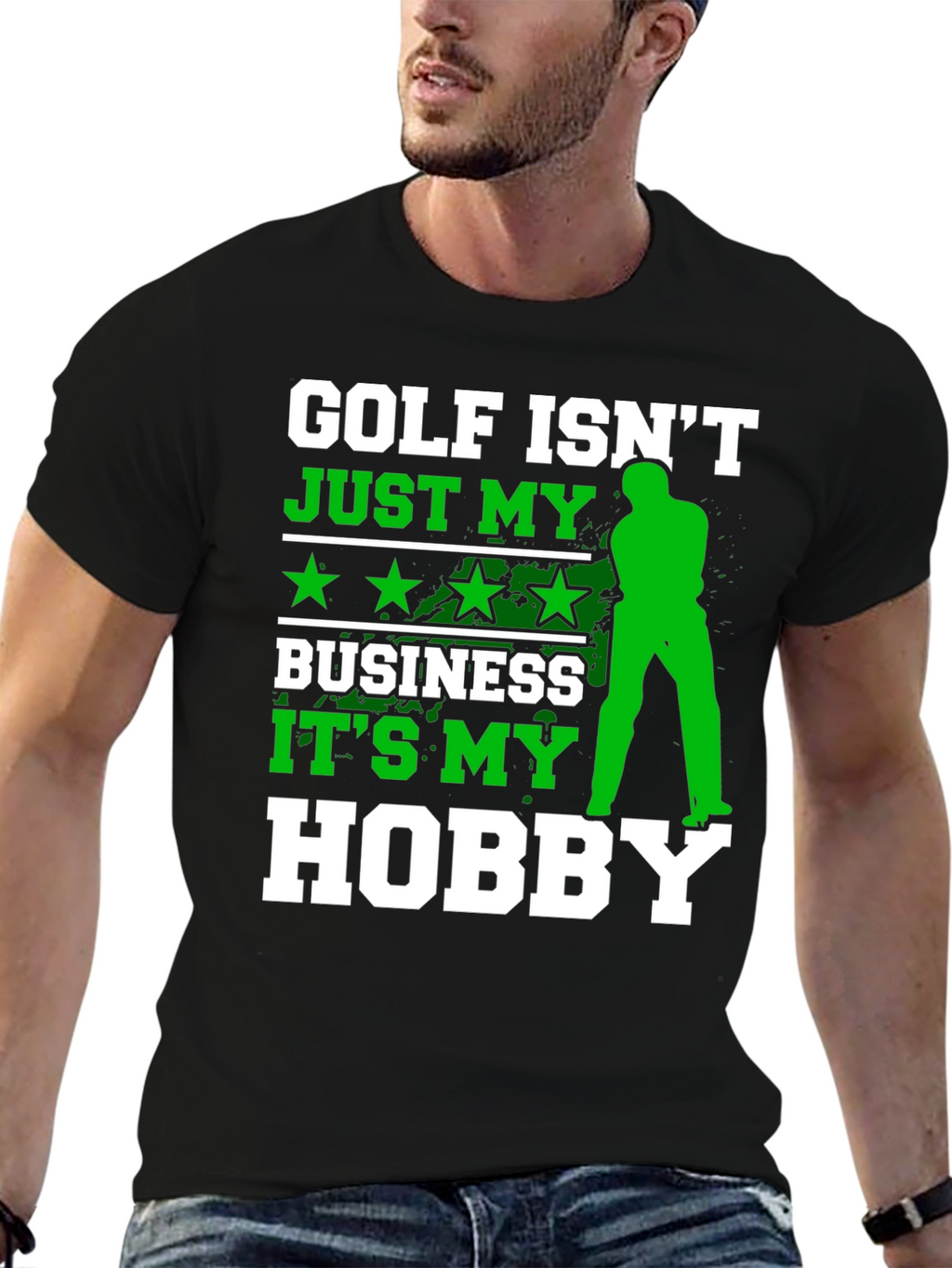 Golf Hobby Graphic Tee -  Golfers Passion