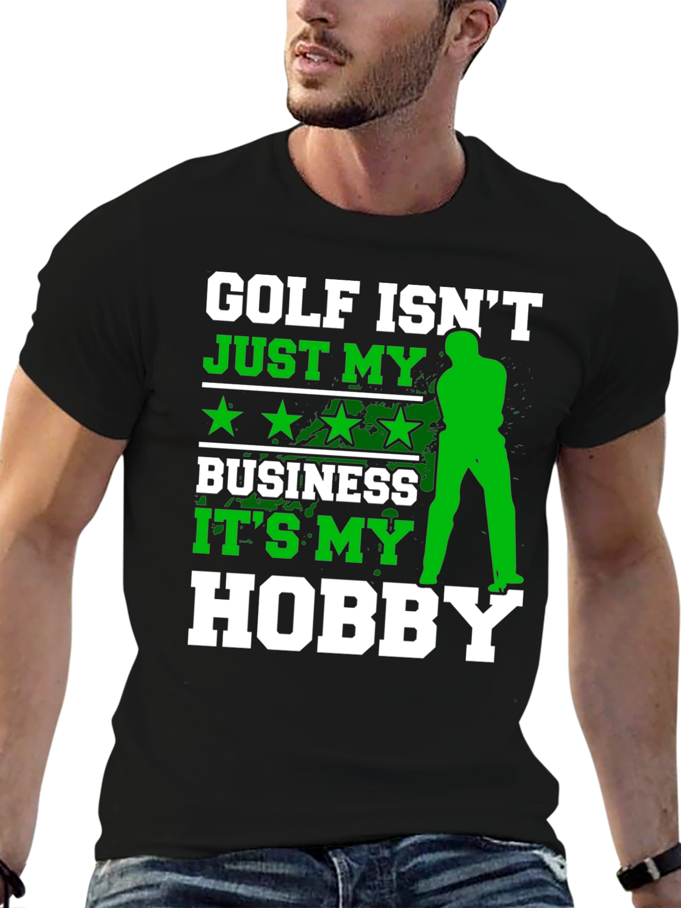 Golf Hobby Graphic Tee -  Golfers Passion