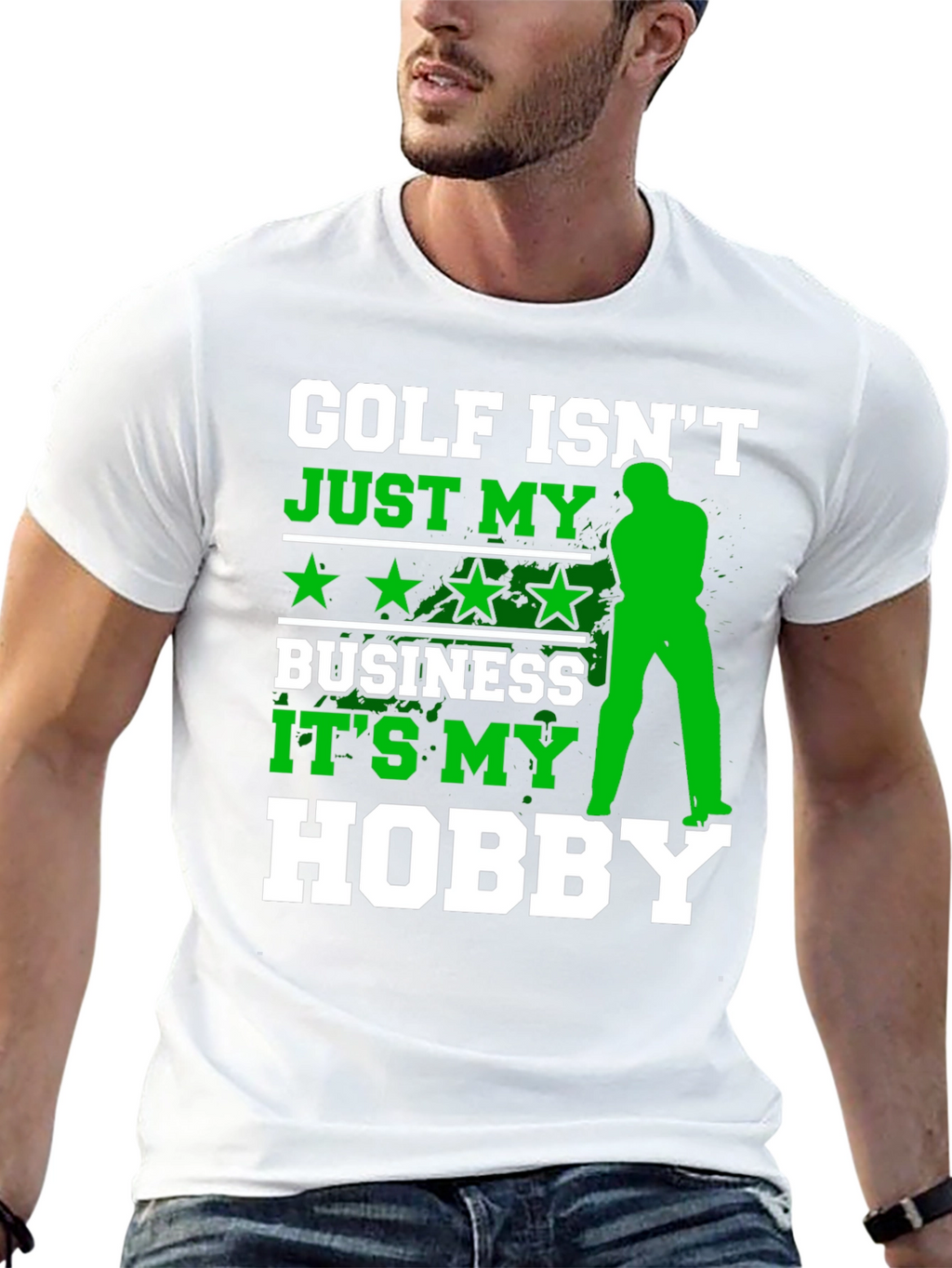 Golf Hobby Graphic Tee -  Golfers Passion