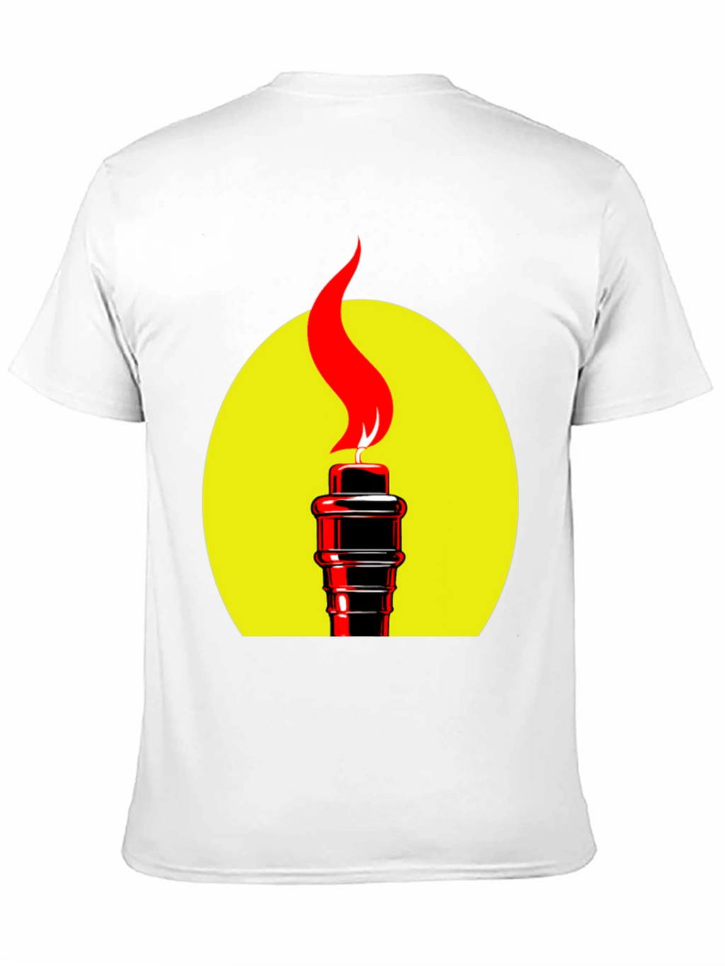 Torch Graphic Black T-Shirt