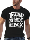 Techno Outside The Box Black T-Shirt