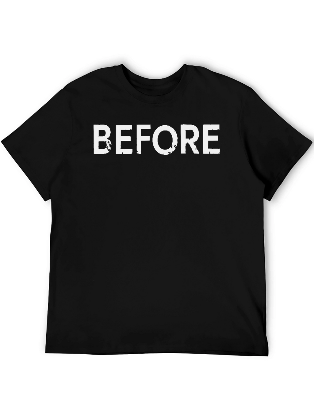 Before Graphic Tee - Mens Black T-Shirt
