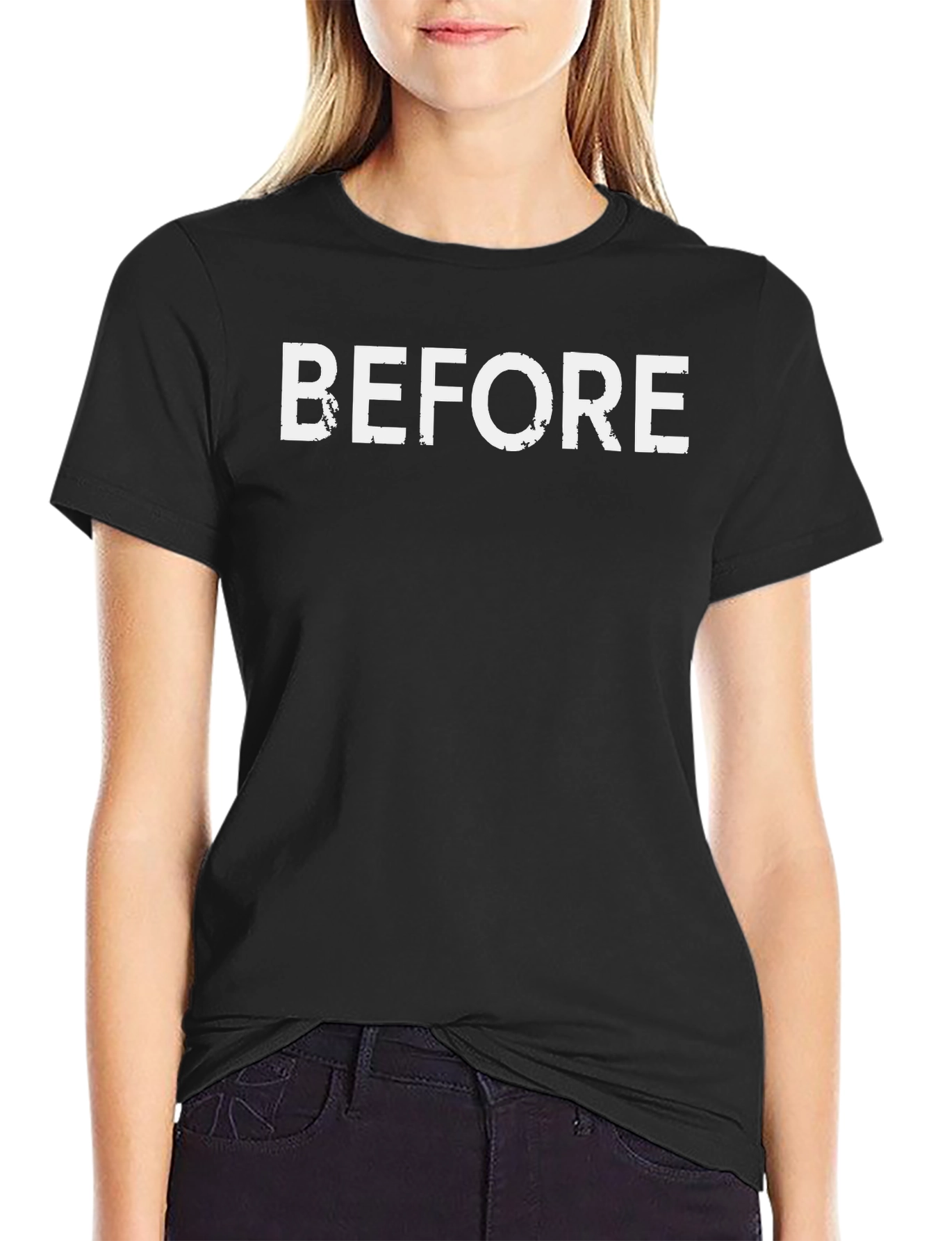 Before Graphic Tee - Mens Black T-Shirt