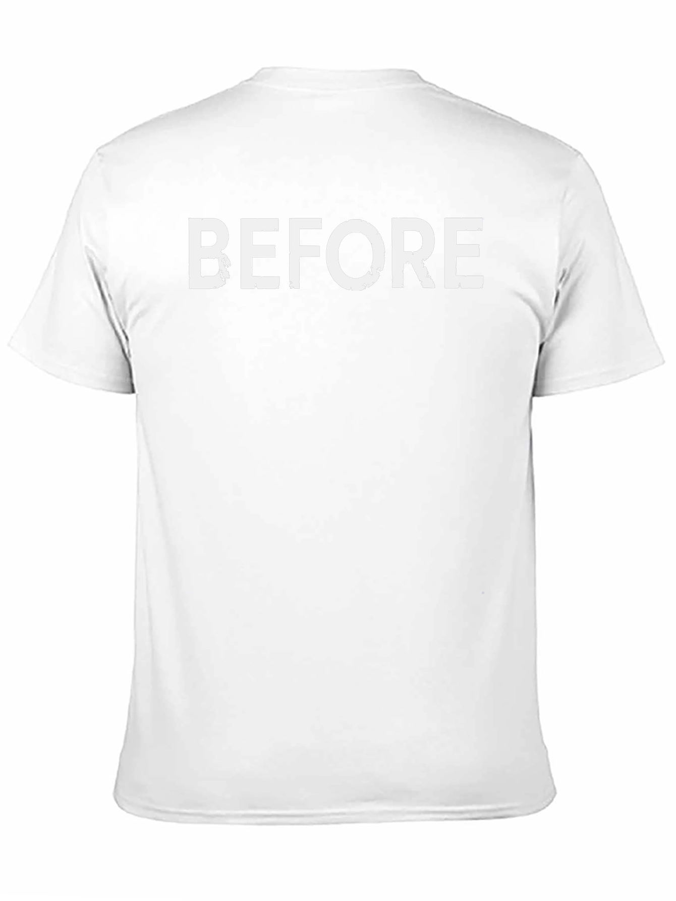 Before Graphic Tee - Mens Black T-Shirt