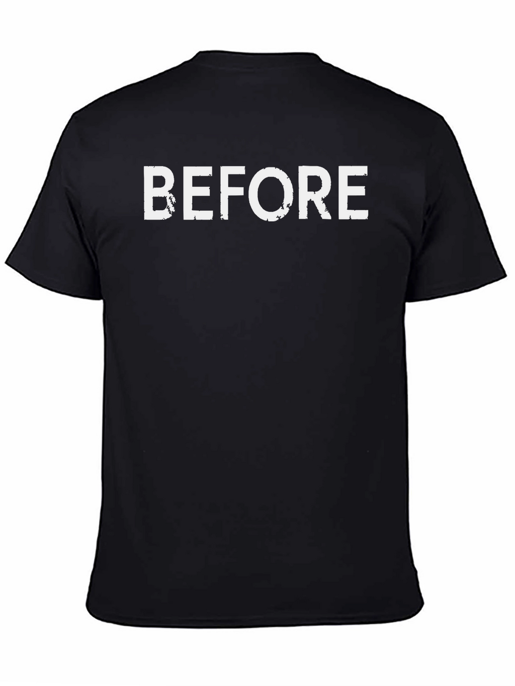 Before Graphic Tee - Mens Black T-Shirt