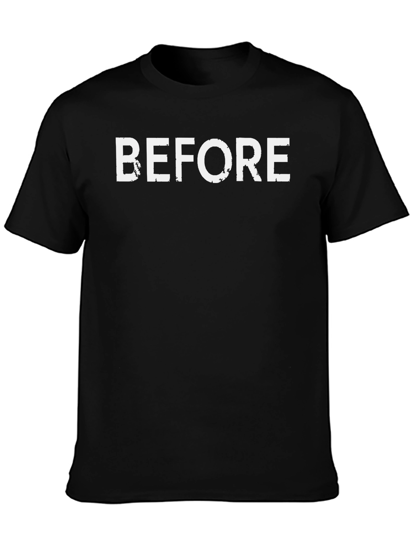 Before Graphic Tee - Mens Black T-Shirt