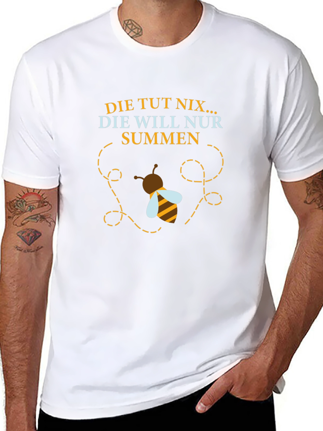 Die Tut Nix Bee Graphic T-Shirt