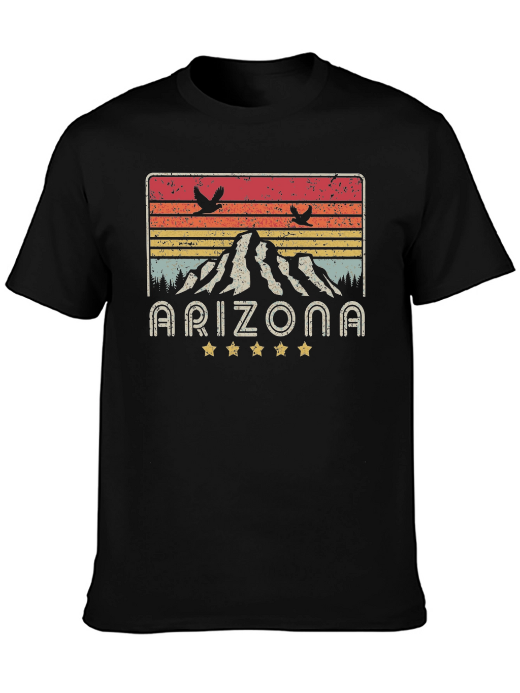Arizona Graphic Tee - Mountain Retro Style