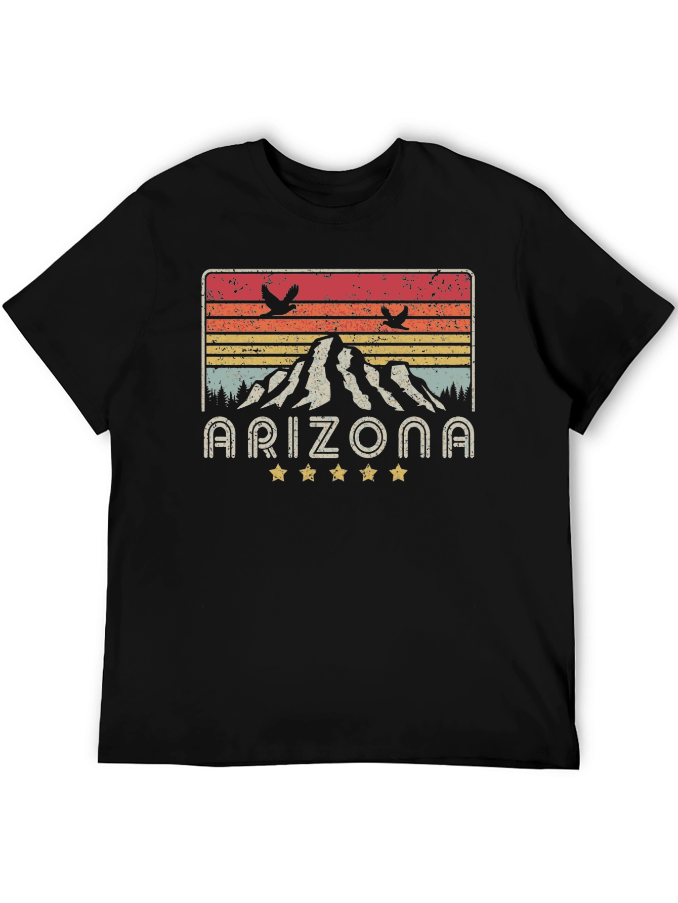 Arizona Graphic Tee - Mountain Retro Style