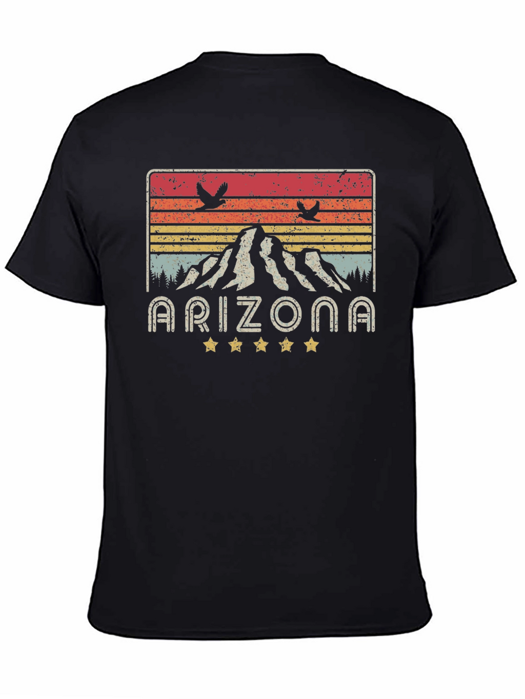 Arizona Graphic Tee - Mountain Retro Style