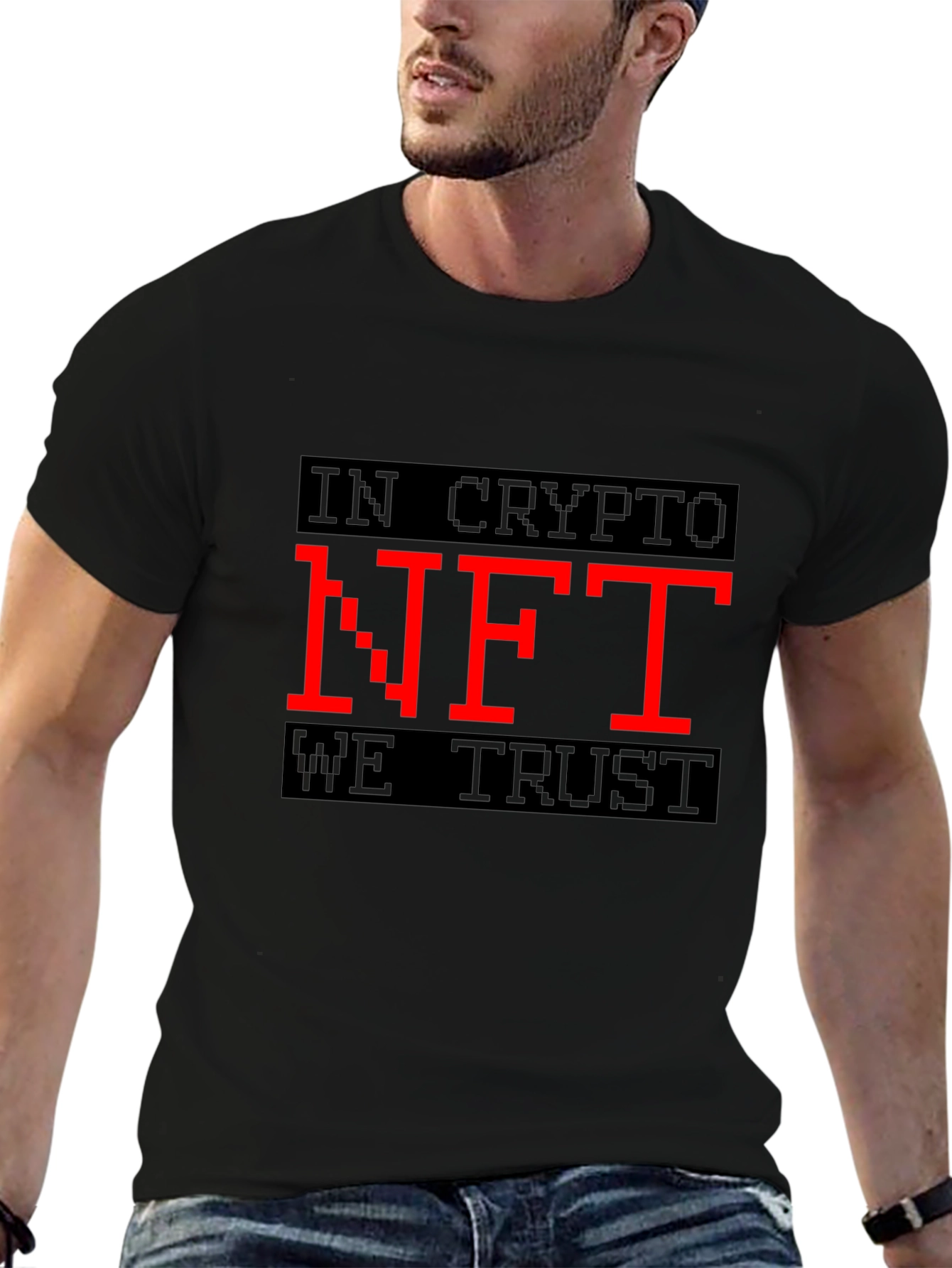 Crypto NFT Trust Tee - Trendy Graphic T-Shirt