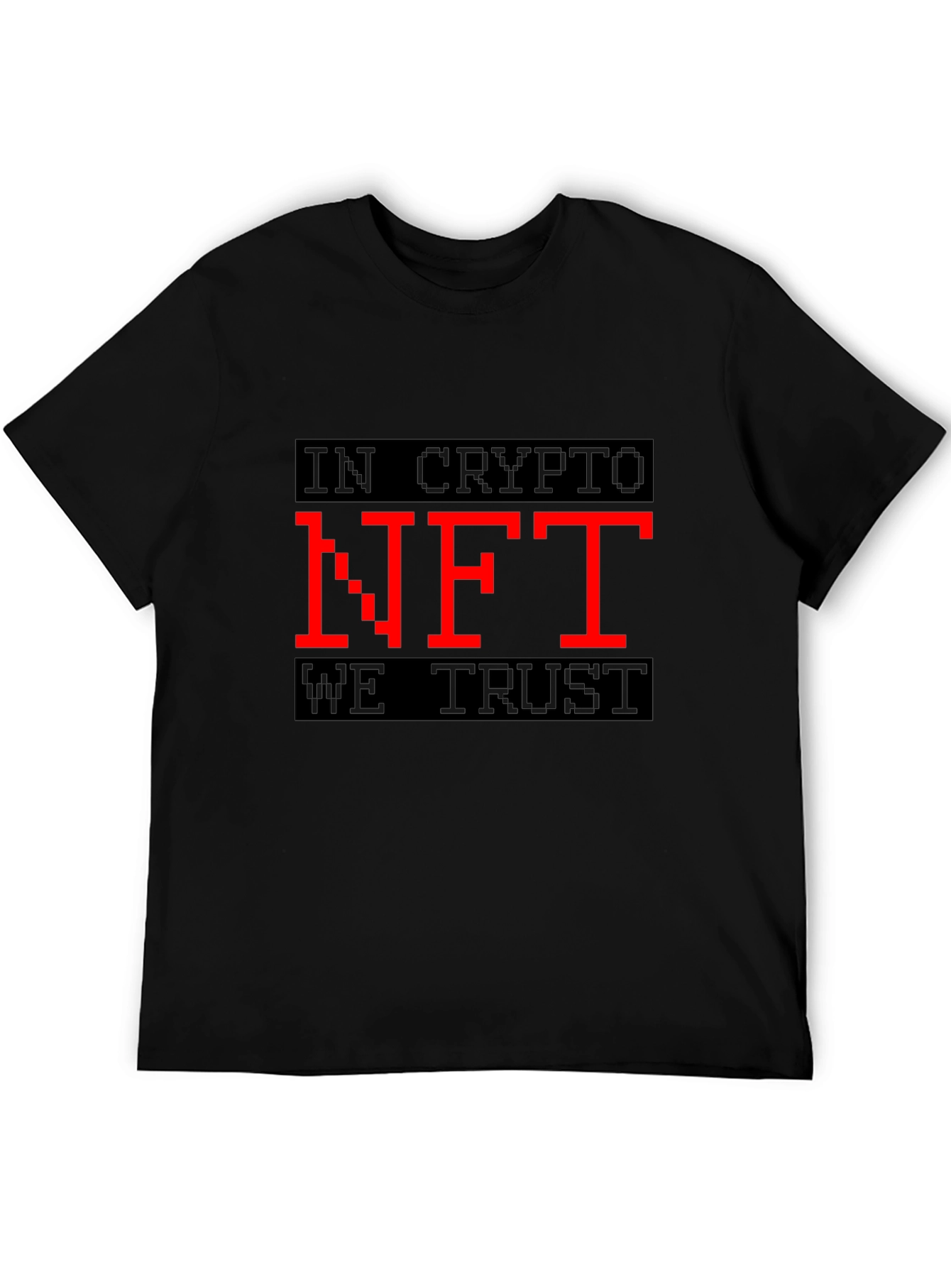 Crypto NFT Trust Tee - Trendy Graphic T-Shirt