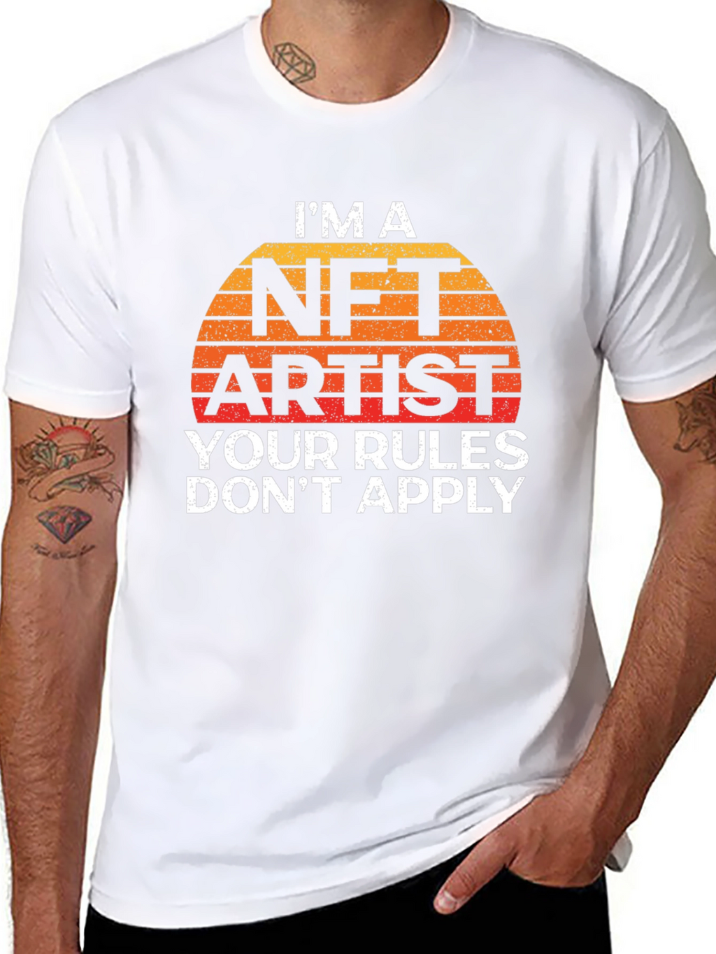 NFT Artist T-Shirt - Your Rules Dont Apply Tee