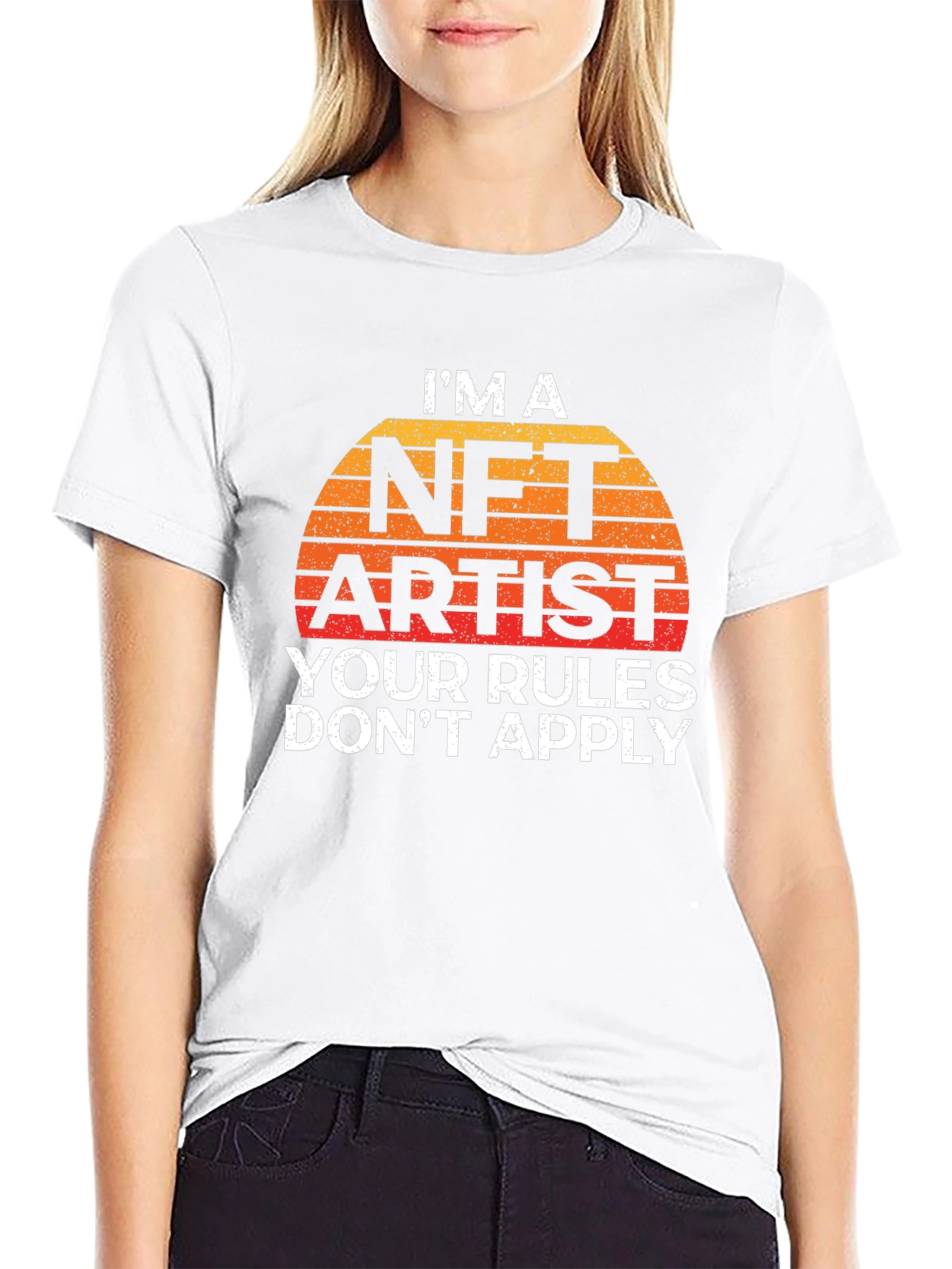 NFT Artist T-Shirt - Your Rules Dont Apply Tee