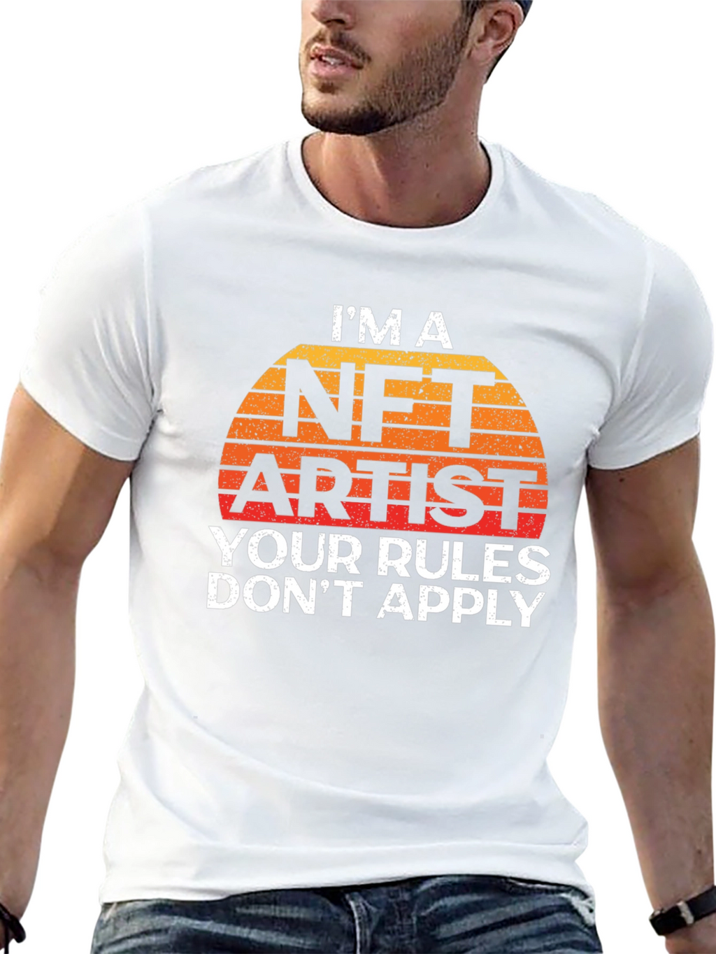 NFT Artist T-Shirt - Your Rules Dont Apply Tee