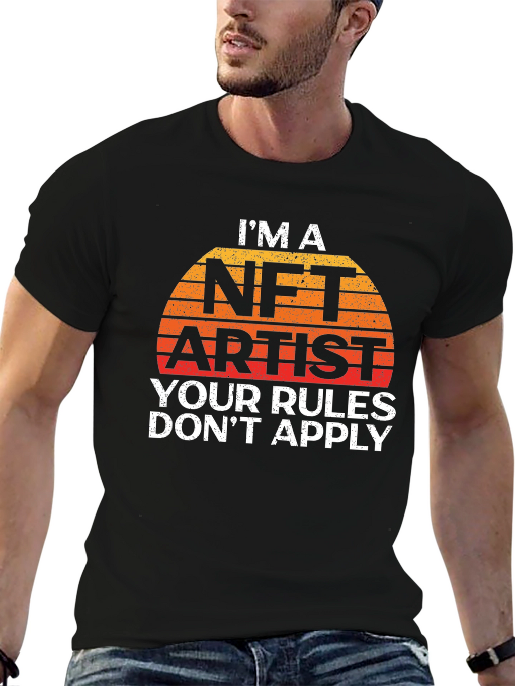 NFT Artist T-Shirt - Your Rules Dont Apply Tee