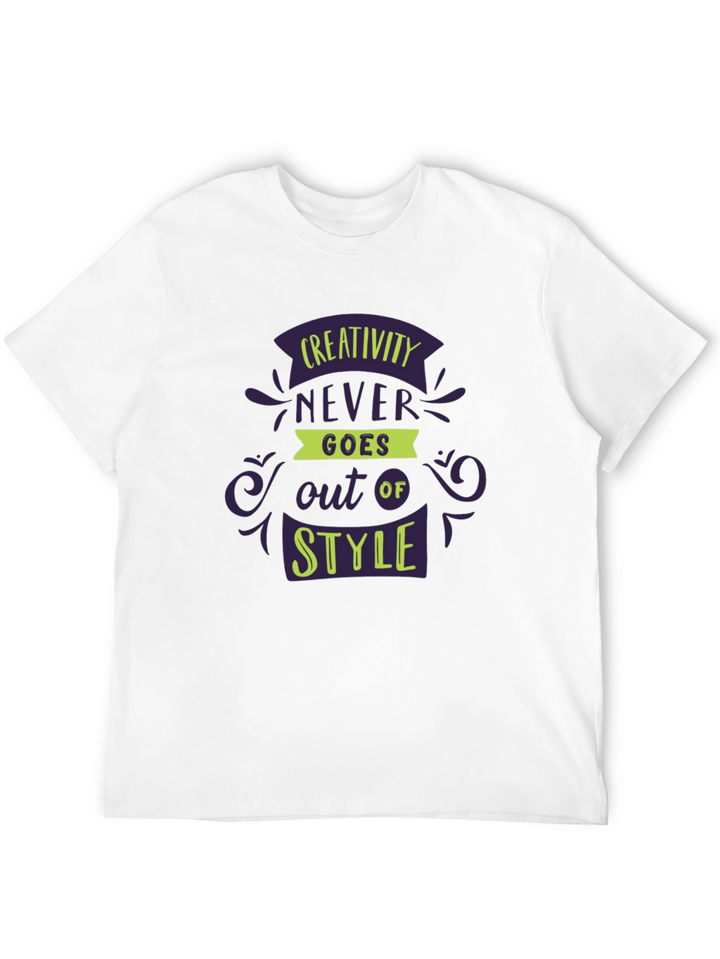 Creativity Never Goes Out of Style Black T-Shirt