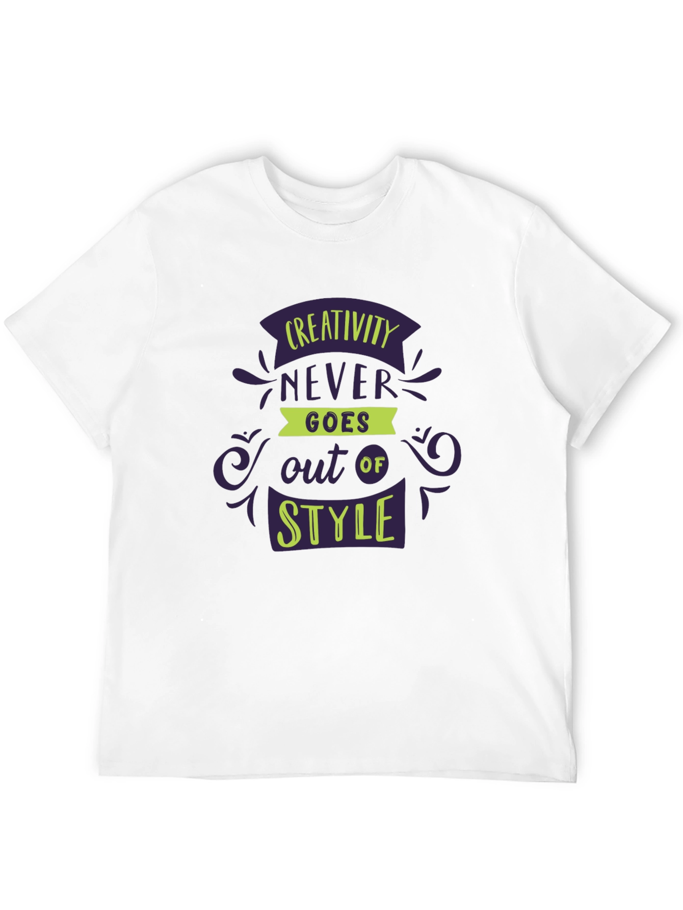 Creativity Never Goes Out of Style Black T-Shirt