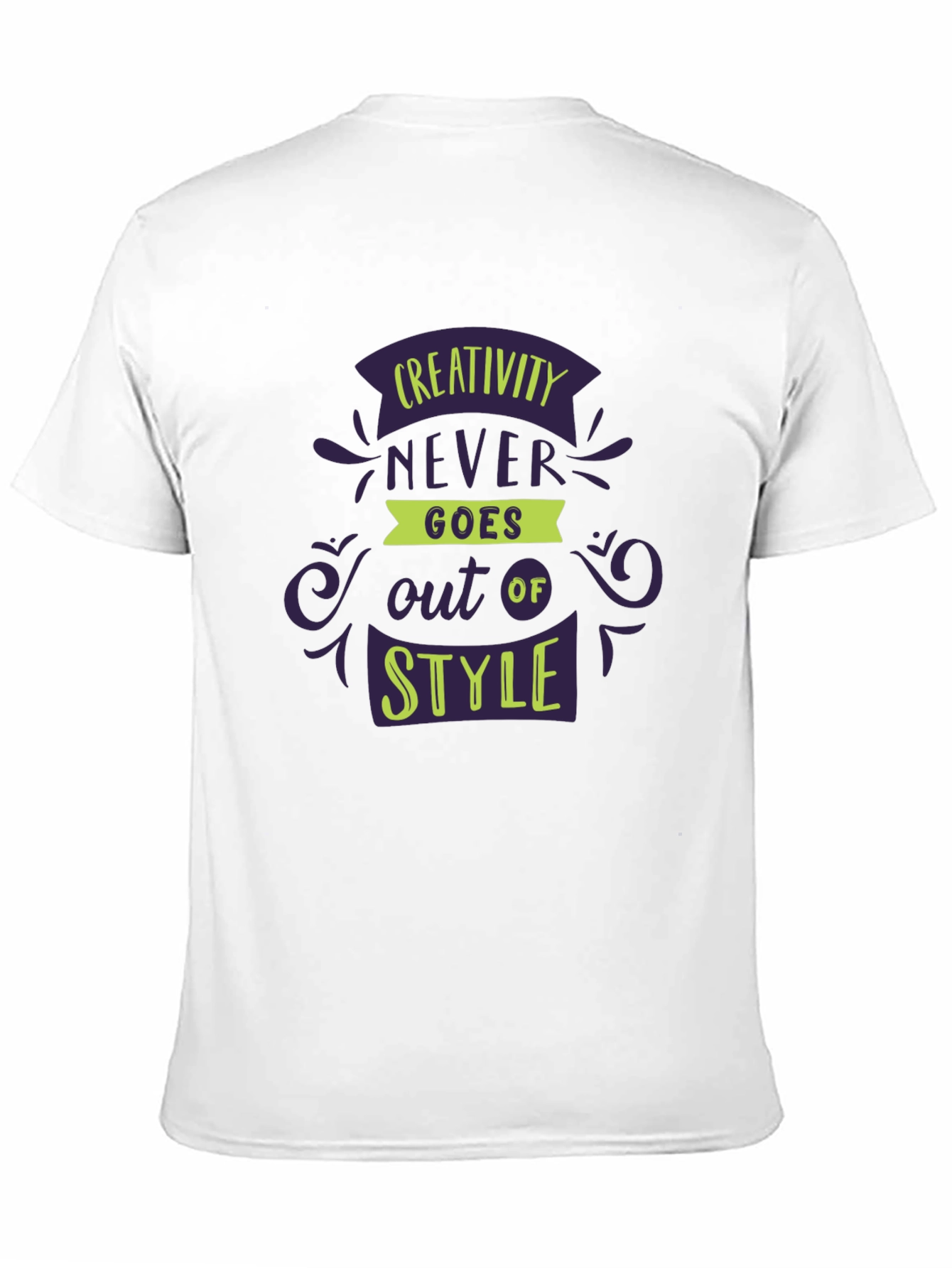 Creativity Never Goes Out of Style Black T-Shirt