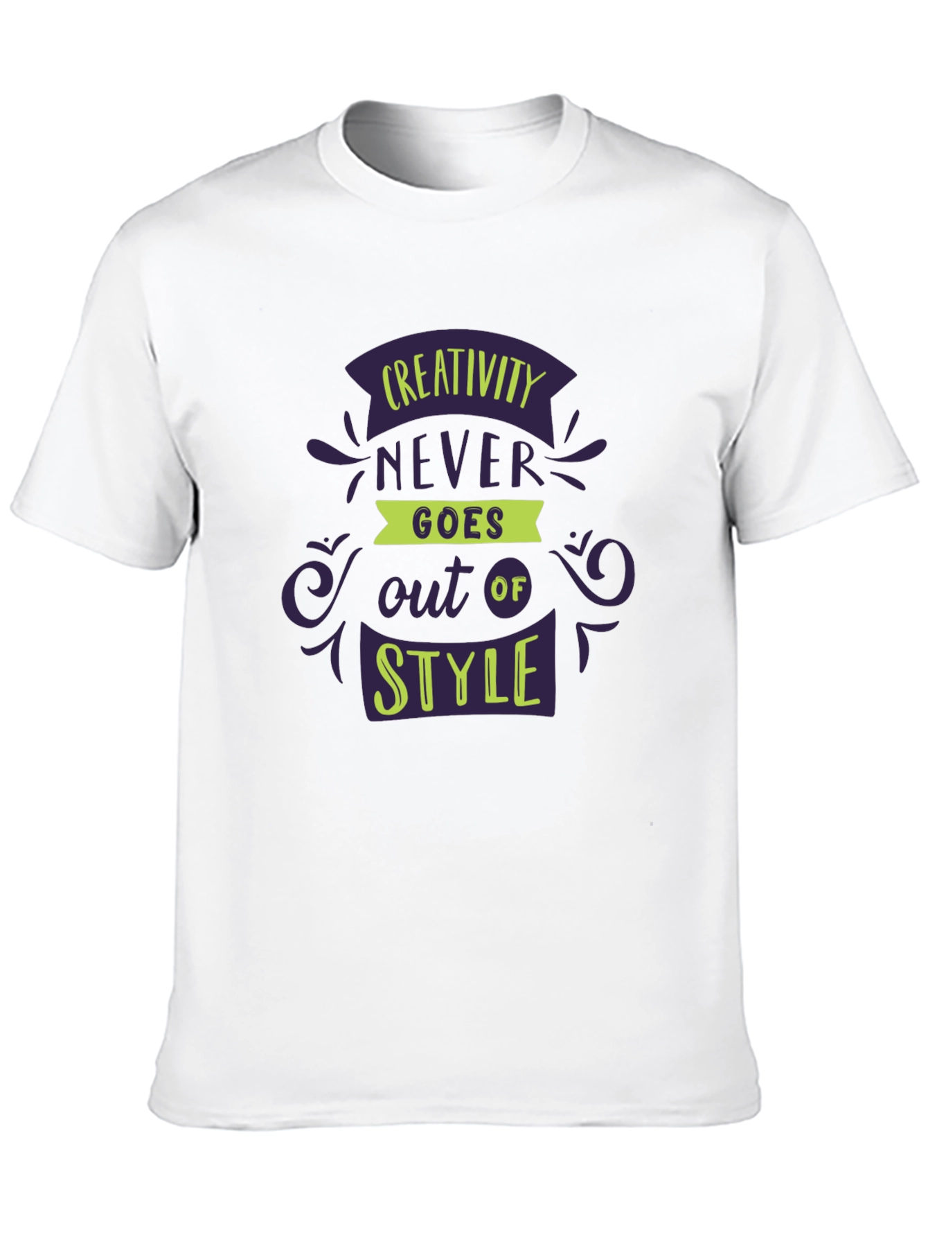 Creativity Never Goes Out of Style Black T-Shirt