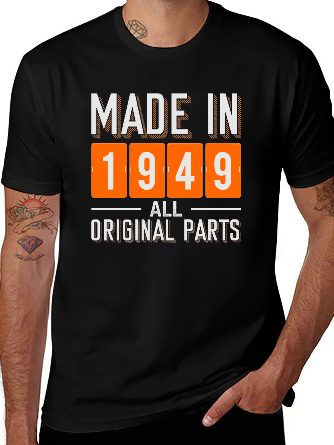Made in 1949 All Original Parts T-Shirt