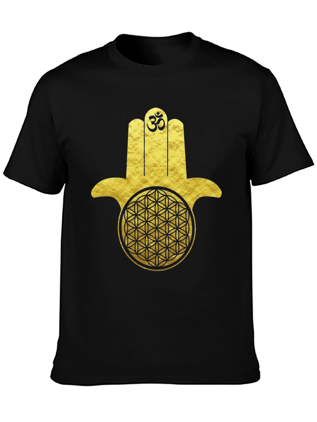 Hamsa Hand Flower of Life Graphic Tee