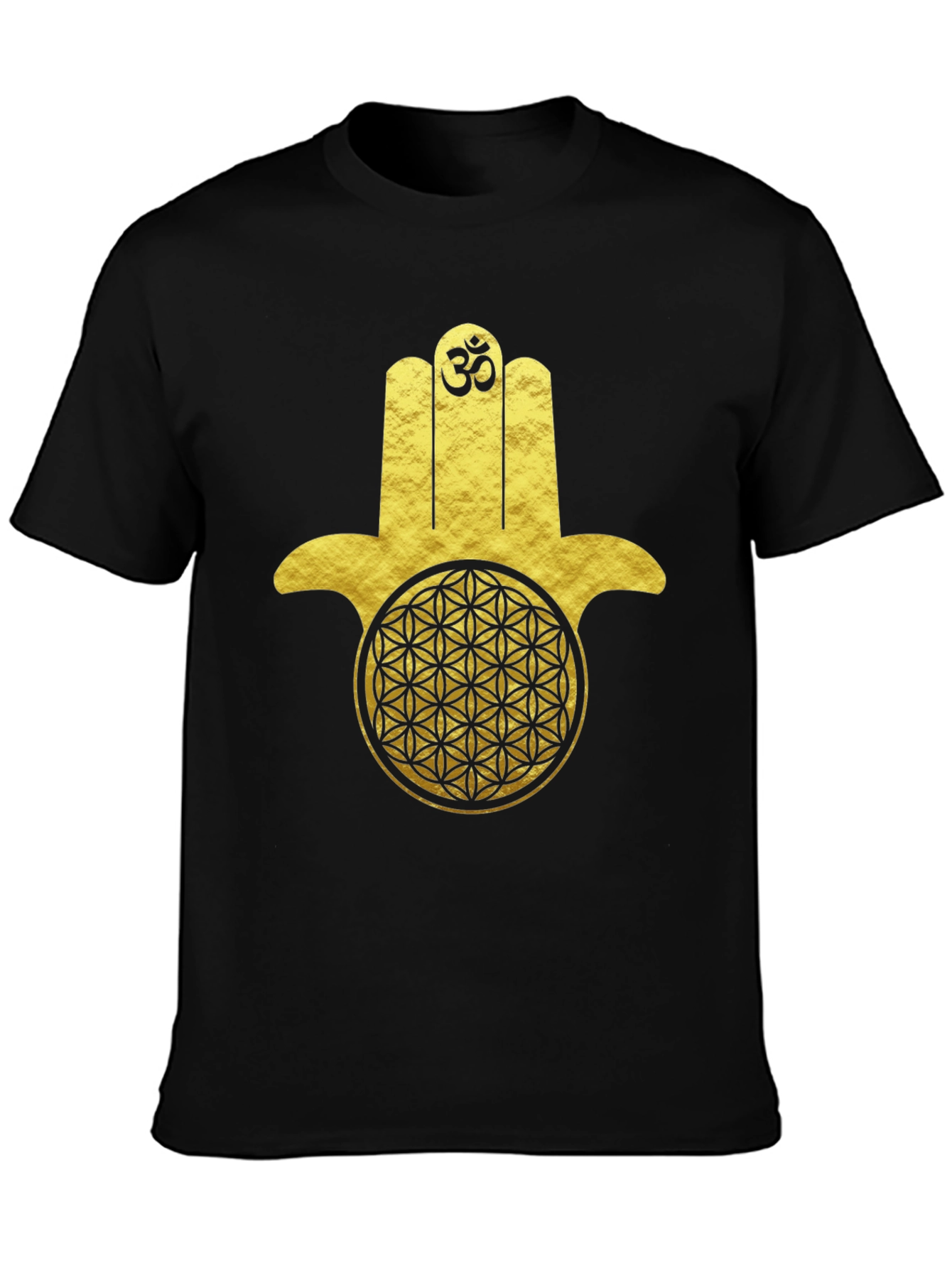 Hamsa Hand Flower of Life Graphic Tee