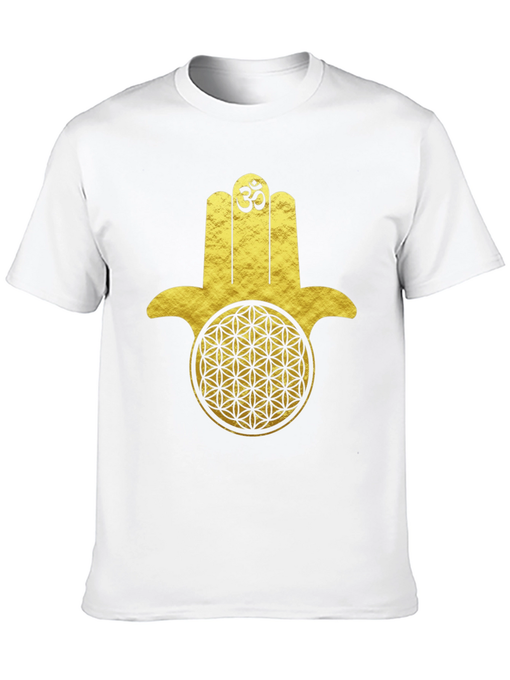 Hamsa Hand Flower of Life Graphic Tee