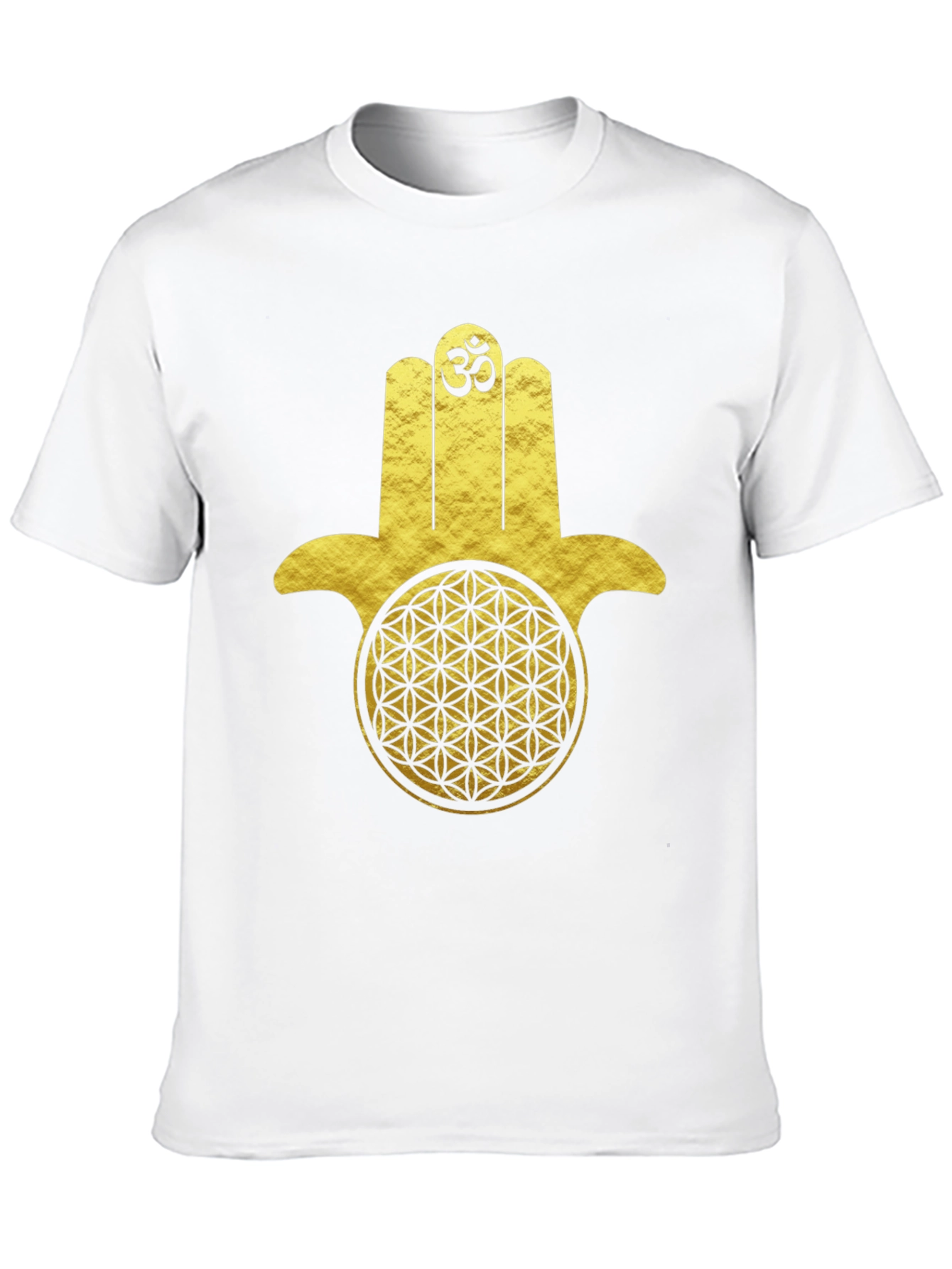 Hamsa Hand Flower of Life Graphic Tee
