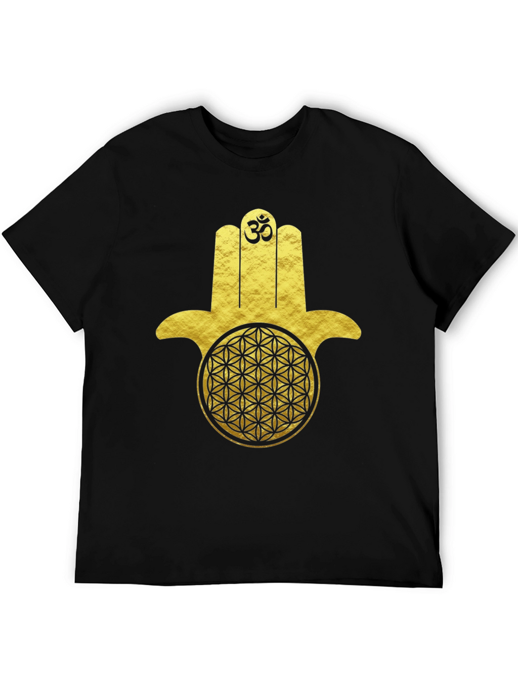 Hamsa Hand Flower of Life Graphic Tee