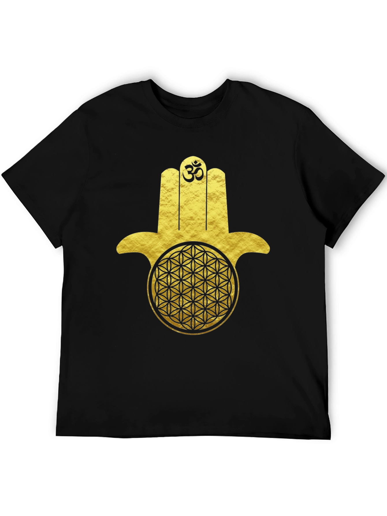 Hamsa Hand Flower of Life Graphic Tee