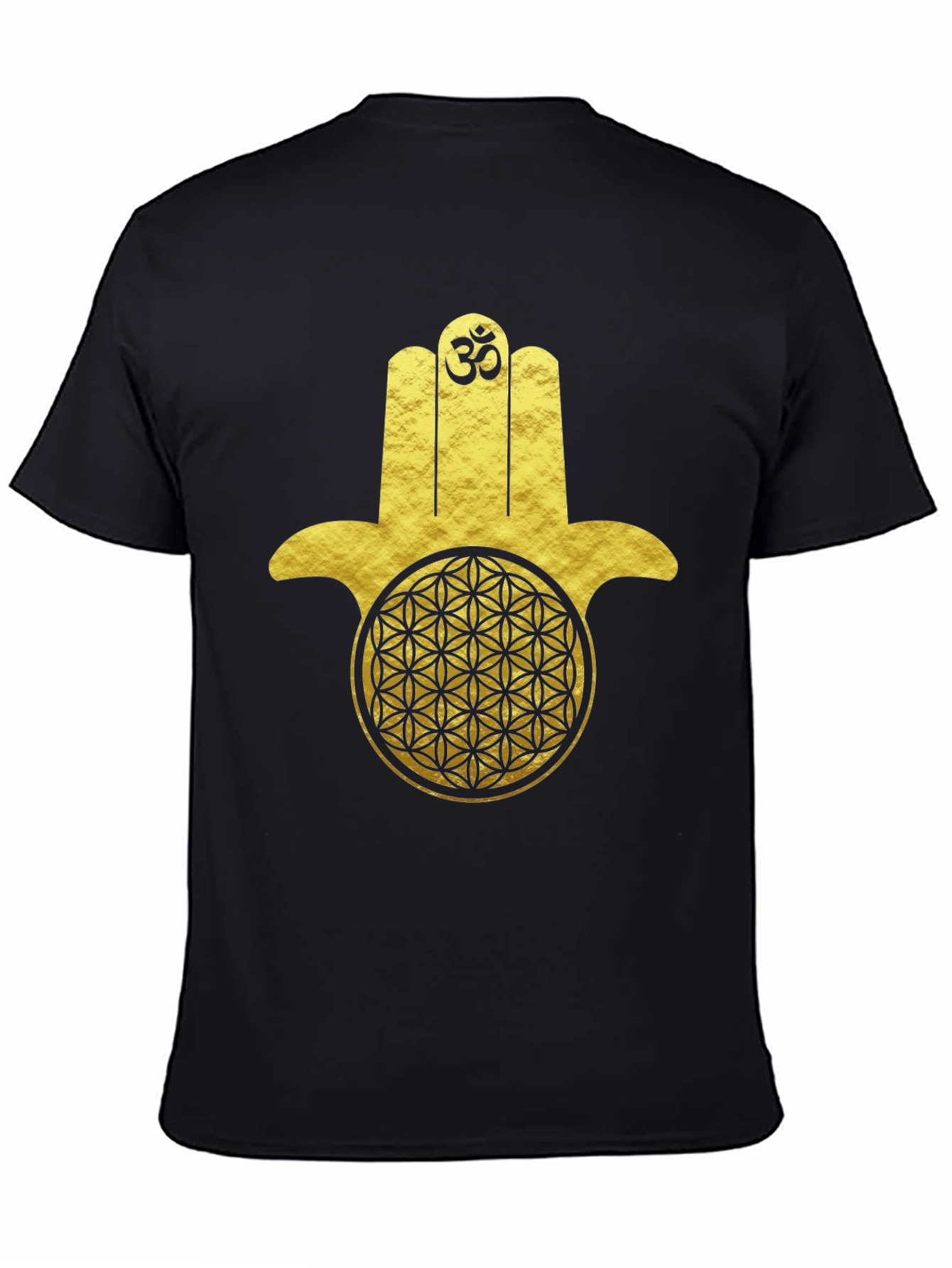 Hamsa Hand Flower of Life Graphic Tee