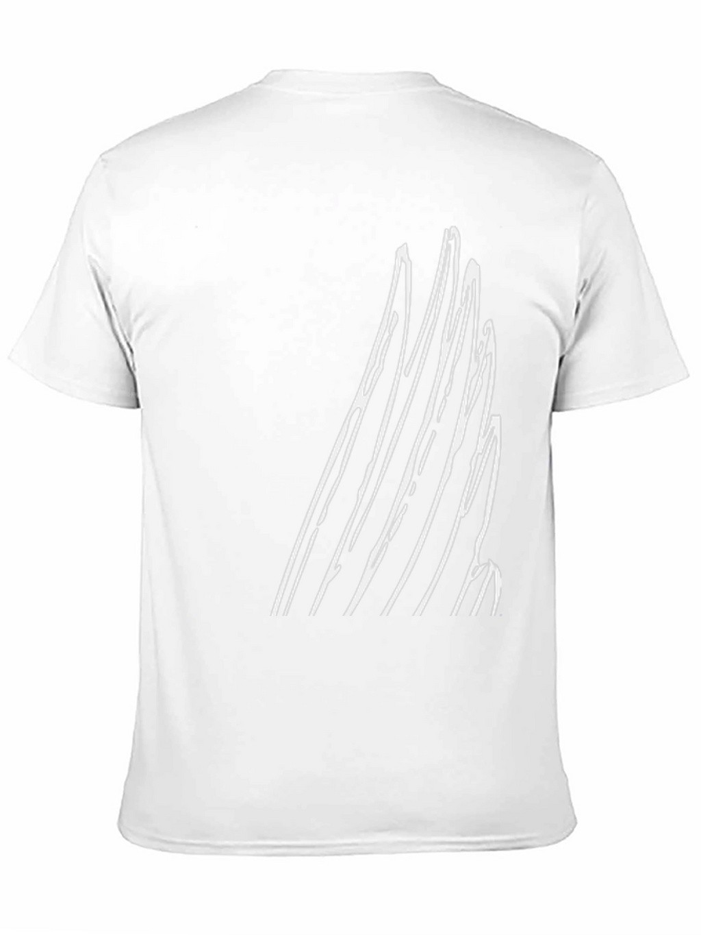 Abstract Graphic Tee - Modern Black T-Shirt