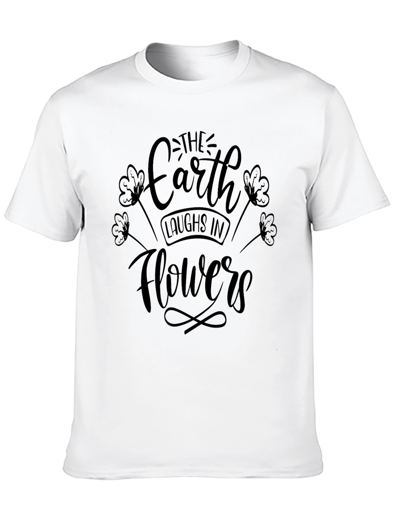 Earth Laughs in Flowers Graphic Tee