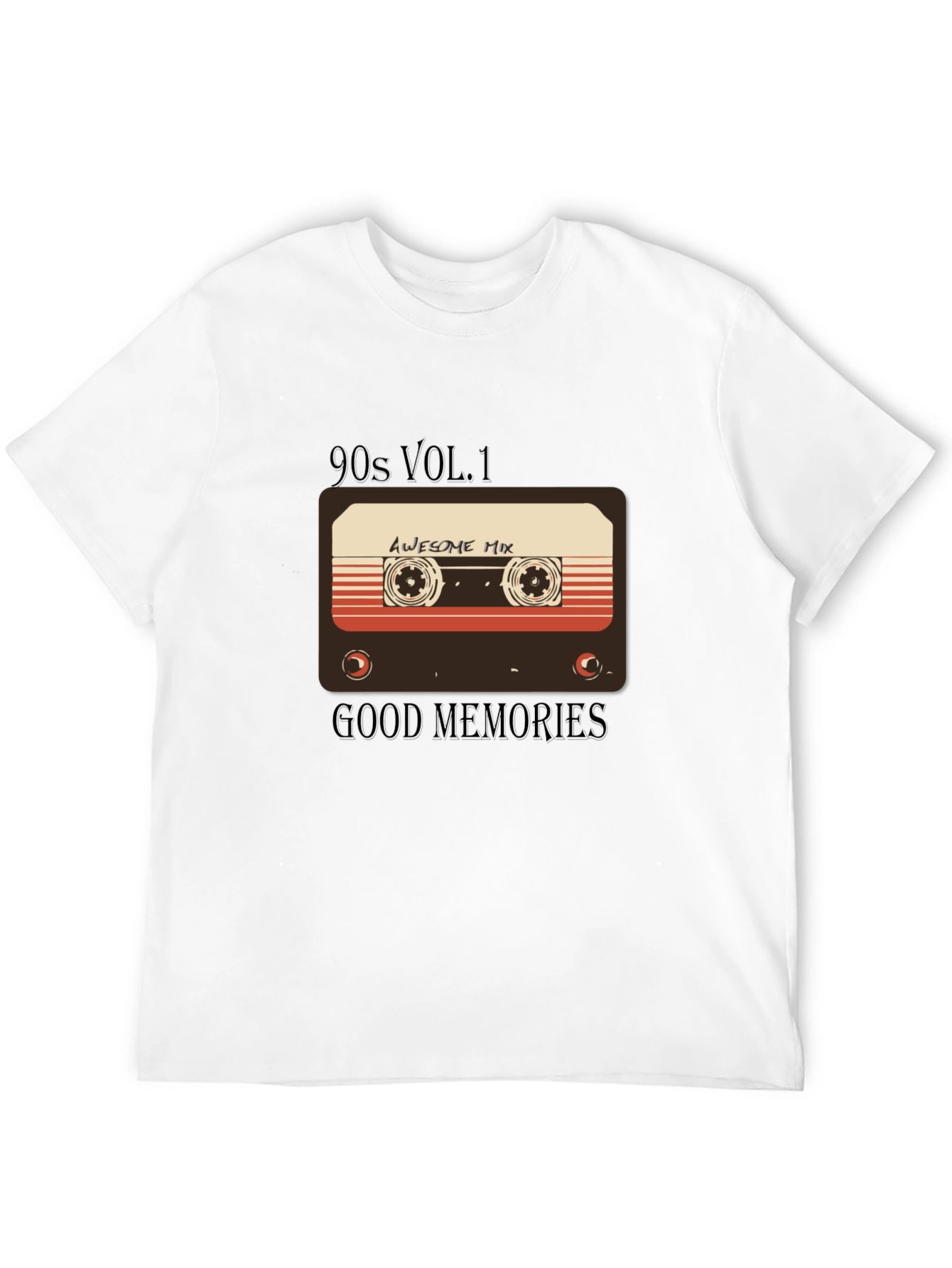 90s Awesome Mix Tape Graphic Tee