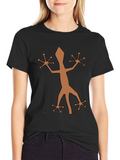 Cool Lizard Graphic Black T-Shirt for Men